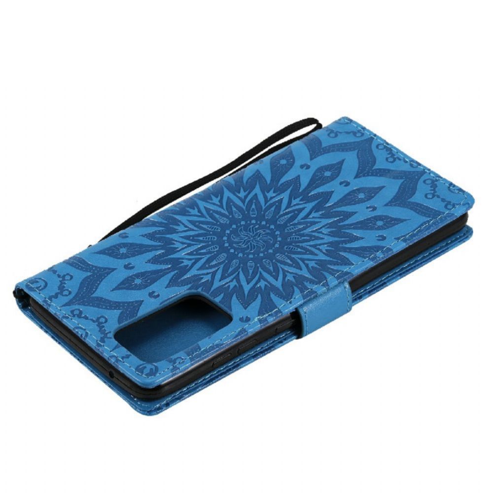 Flip Case Für Samsung Galaxy A72 4G / 5G Sonnenblume