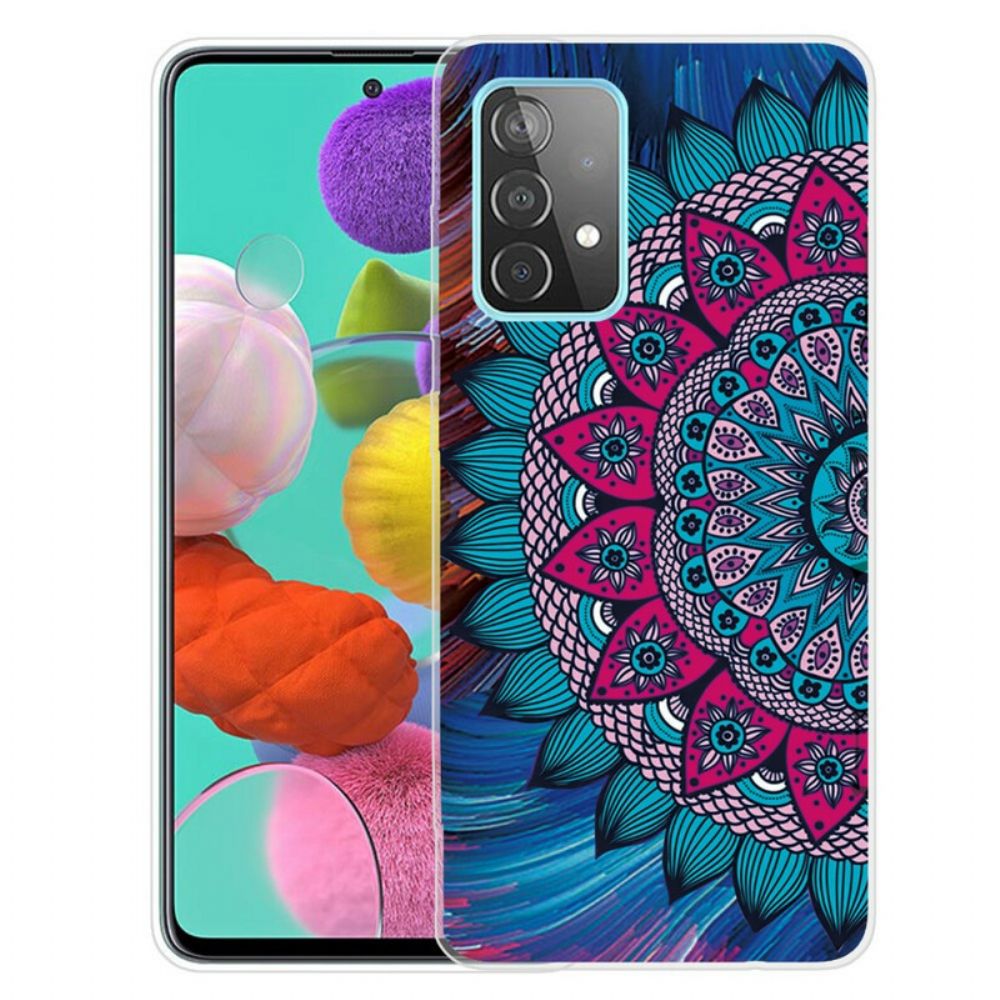 Handyhülle Für Samsung Galaxy A72 4G / 5G Buntes Mandala