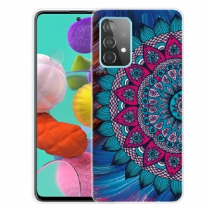 Handyhülle Für Samsung Galaxy A72 4G / 5G Buntes Mandala