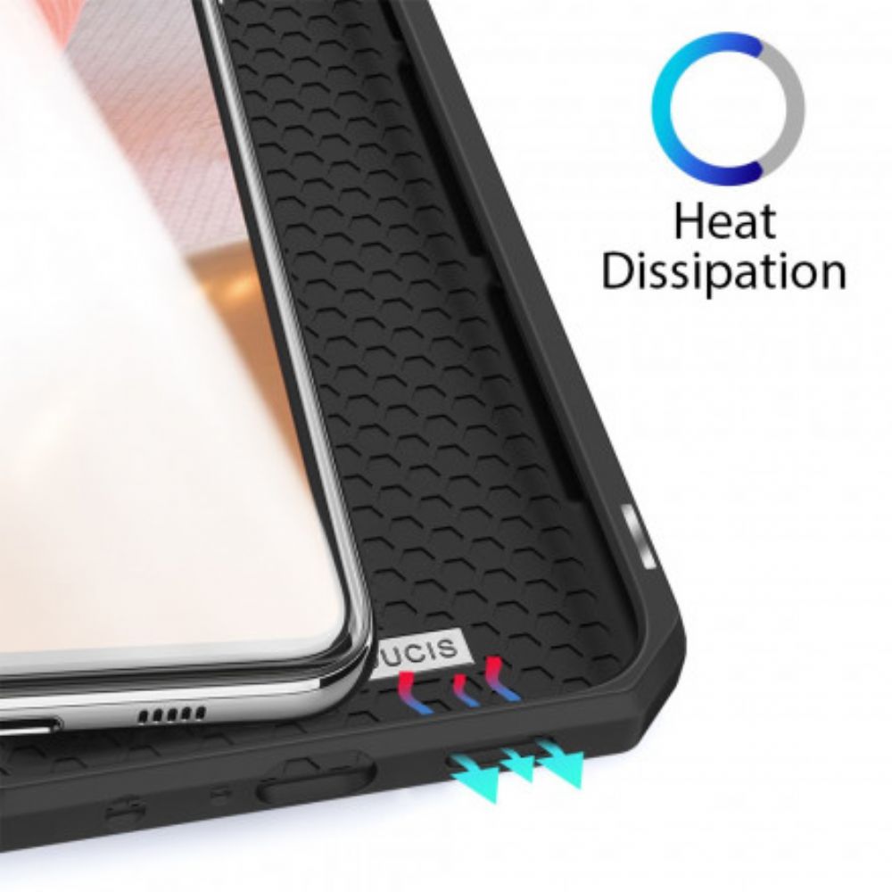 Schutzhülle Für Samsung Galaxy A72 4G / 5G Flip Case Magnet Dux Ducis