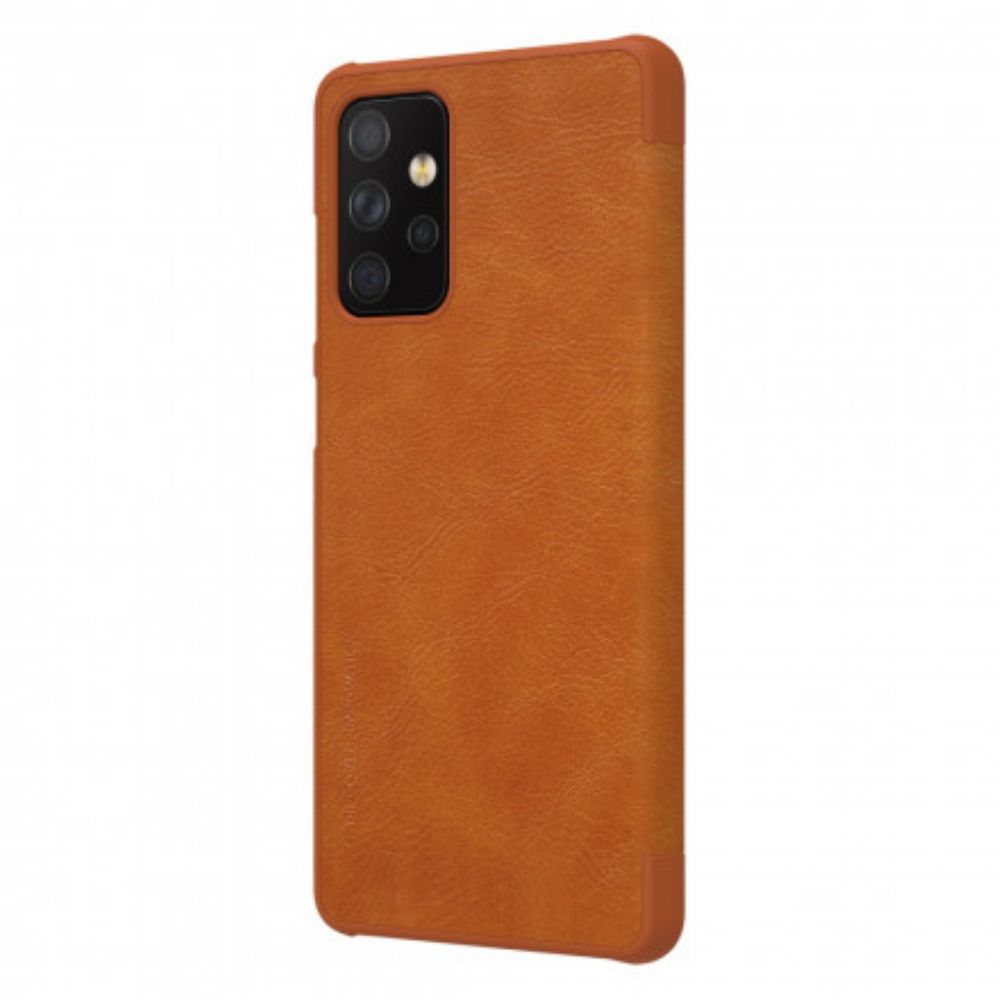 Schutzhülle Für Samsung Galaxy A72 4G / 5G Flip Case Nillkin Qin-serie