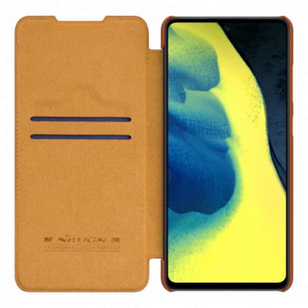 Schutzhülle Für Samsung Galaxy A72 4G / 5G Flip Case Nillkin Qin-serie