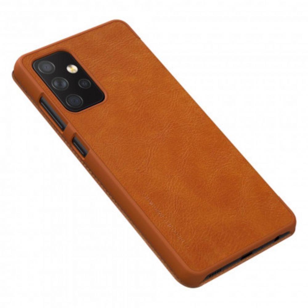 Schutzhülle Für Samsung Galaxy A72 4G / 5G Flip Case Nillkin Qin-serie