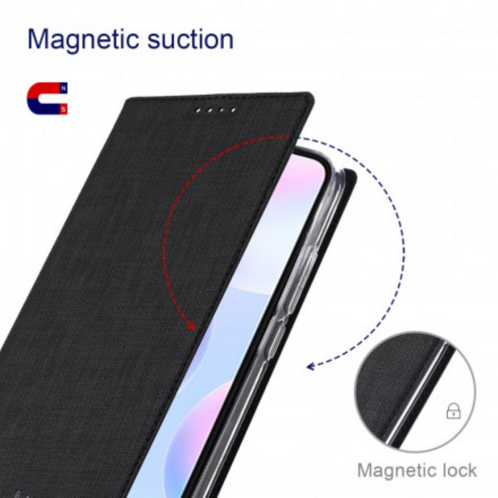 Schutzhülle Für Samsung Galaxy A72 4G / 5G Flip Case Vili Dmx Texturiert