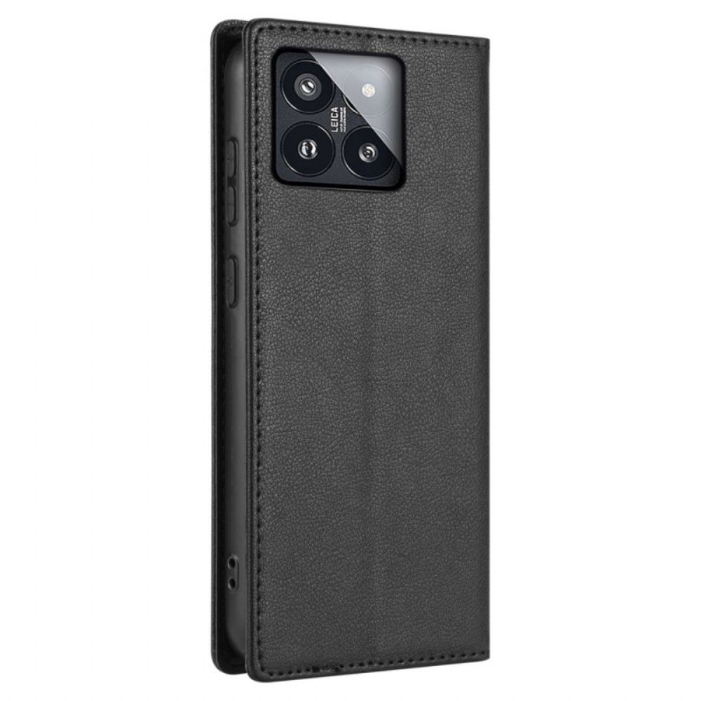 Flip Case Xiaomi 14 Pro Lederstil