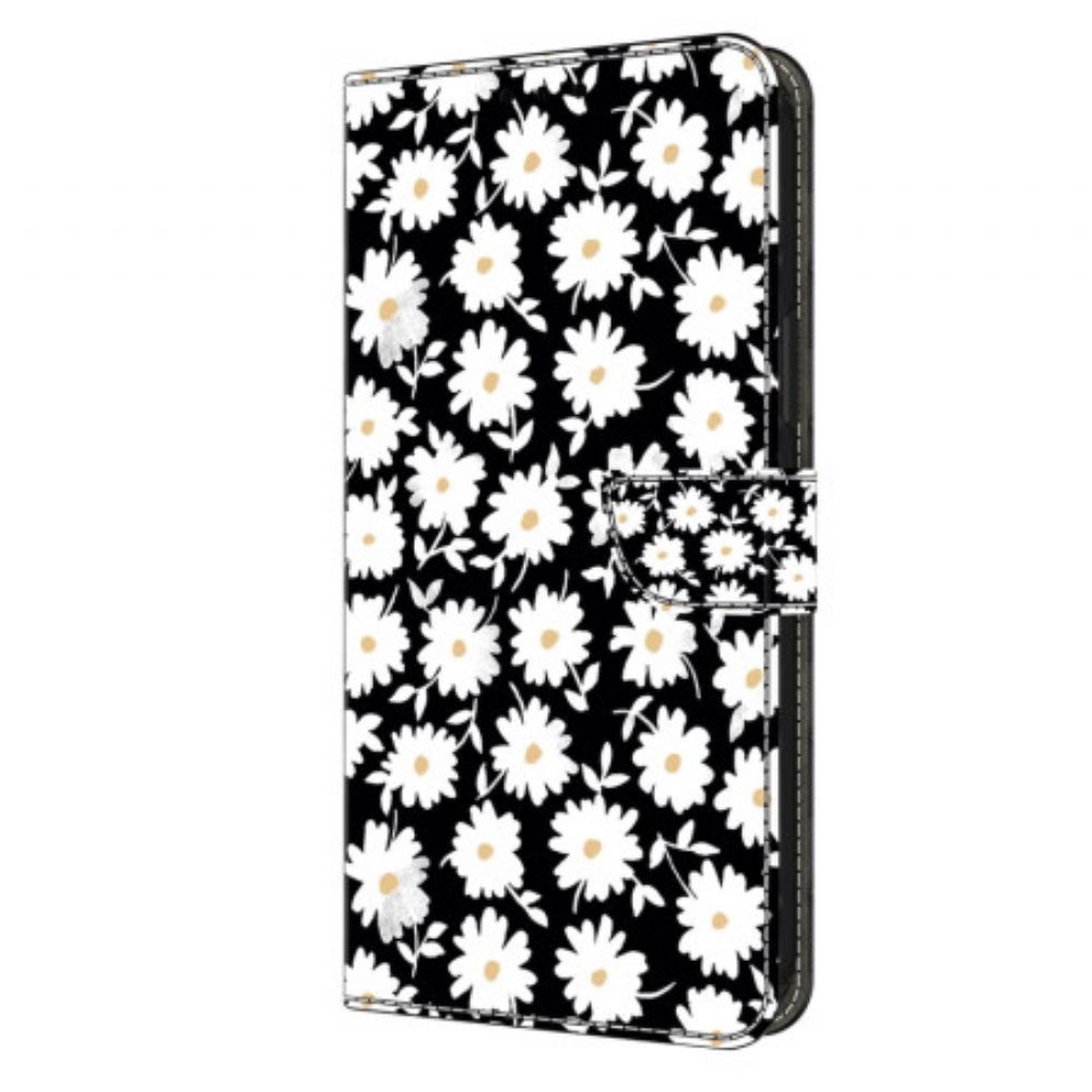 Lederhüllen Xiaomi 14 Pro Handyhülle Blumen