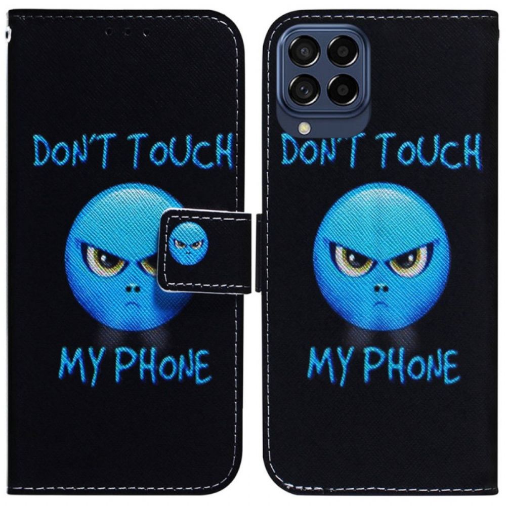 Flip Case Für Samsung Galaxy M53 5G Emoji-telefon