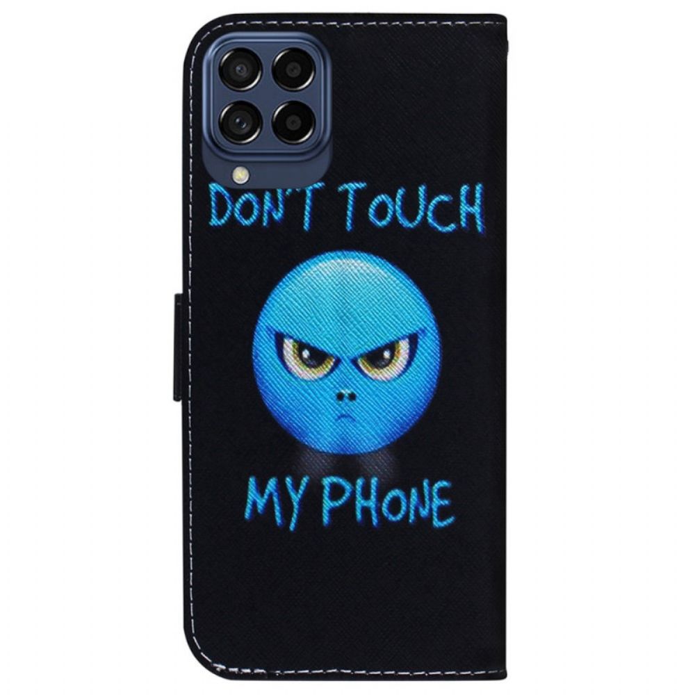 Flip Case Für Samsung Galaxy M53 5G Emoji-telefon