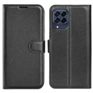 Flip Case Für Samsung Galaxy M53 5G Klassisch