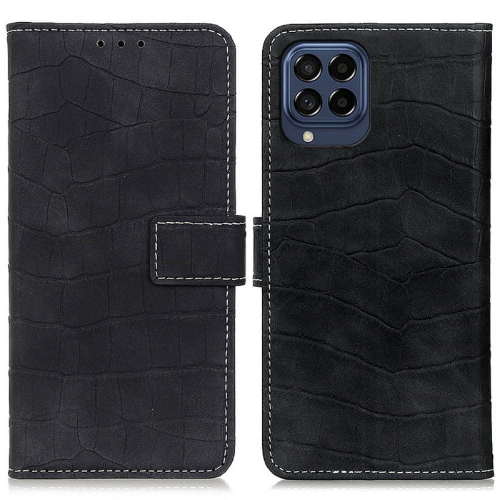 Flip Case Für Samsung Galaxy M53 5G Krokodilkraft