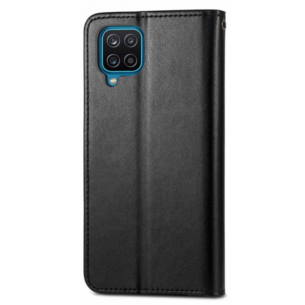 Flip Case Für Samsung Galaxy M53 5G Magnetknopf