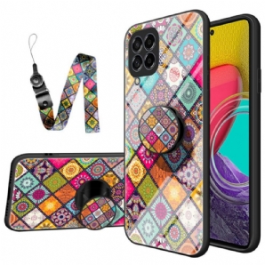 Handyhülle Für Samsung Galaxy M53 5G Patchwork