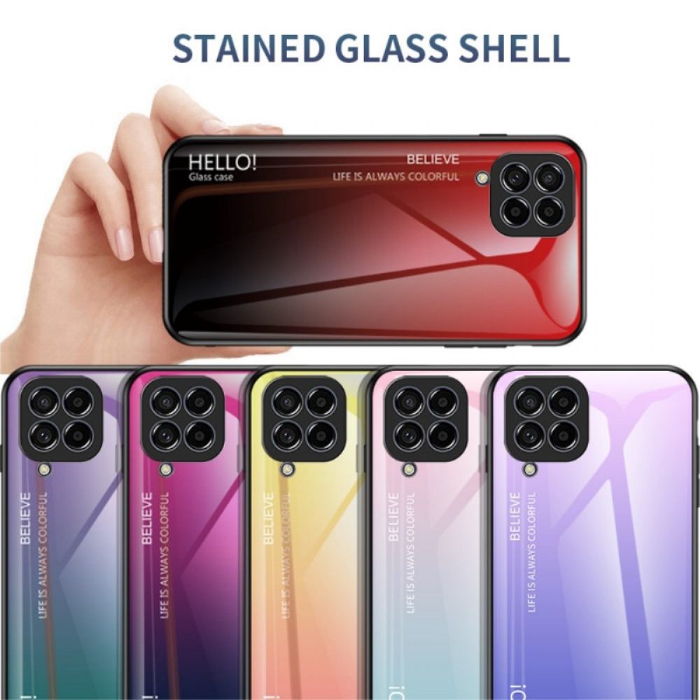 Hülle Für Samsung Galaxy M53 5G Hallo Tempered Glass