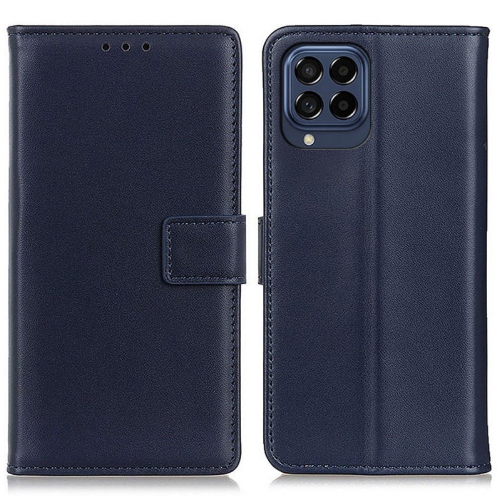 Lederhüllen Für Samsung Galaxy M53 5G Leder-stil