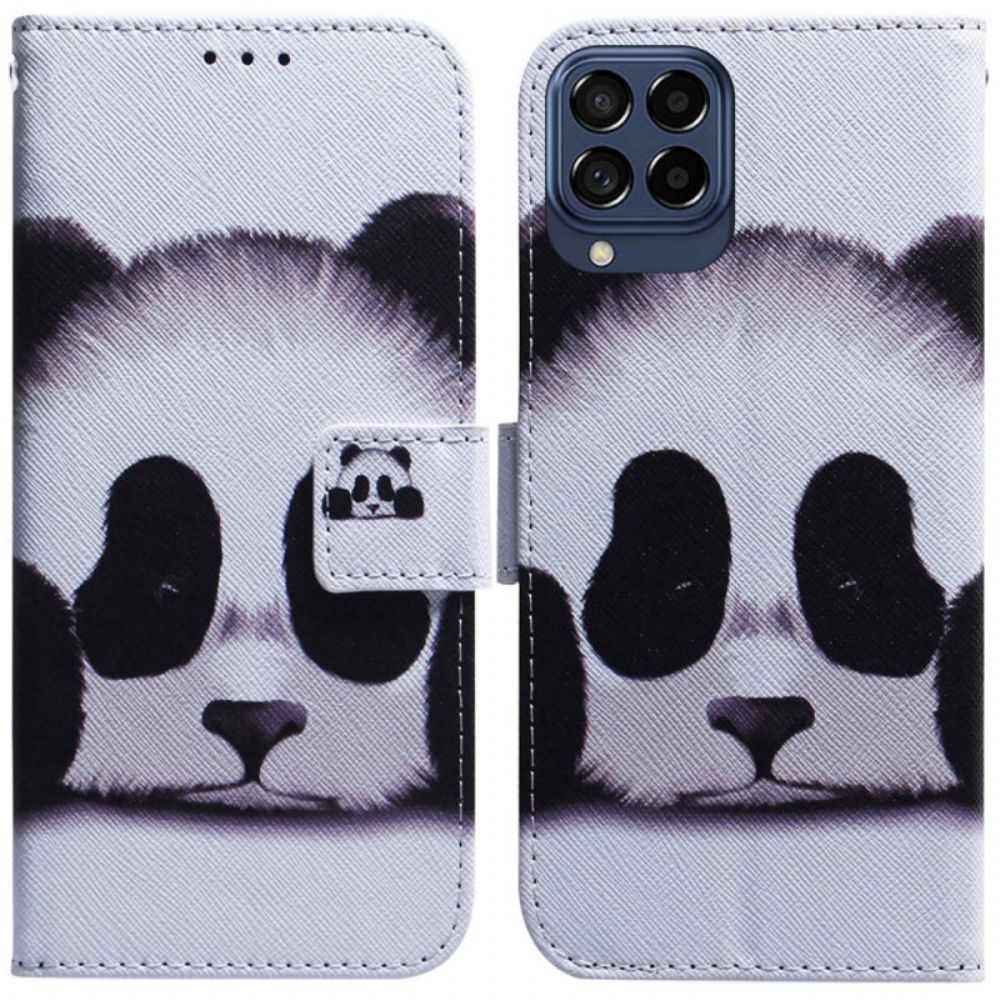 Lederhüllen Für Samsung Galaxy M53 5G Panda