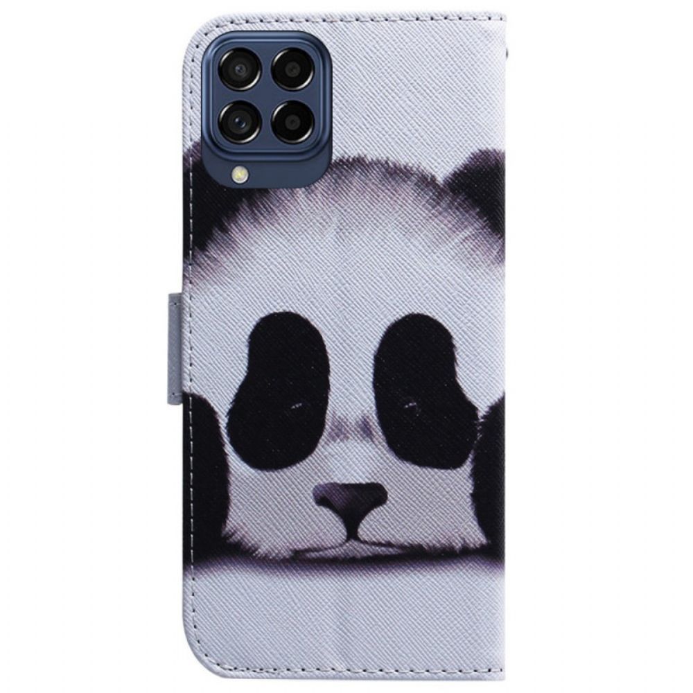 Lederhüllen Für Samsung Galaxy M53 5G Panda