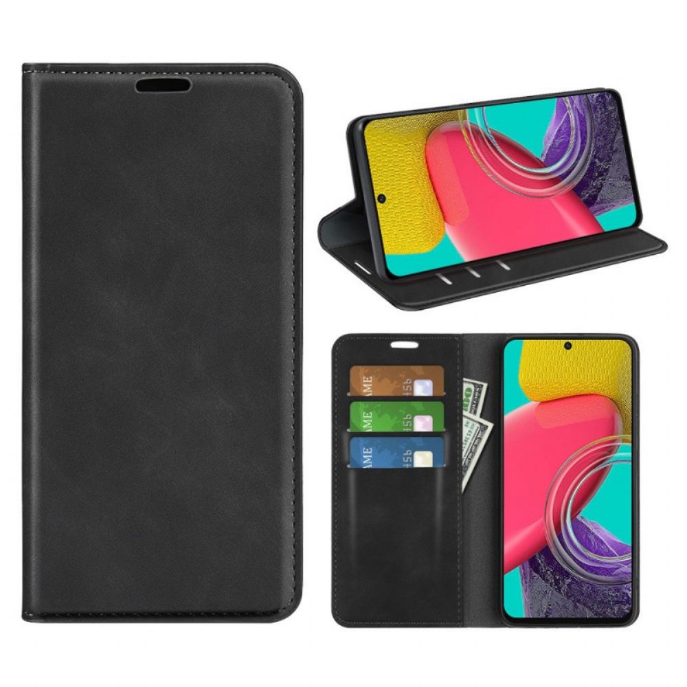 Schutzhülle Für Samsung Galaxy M53 5G Flip Case Hautzarte Weichheit