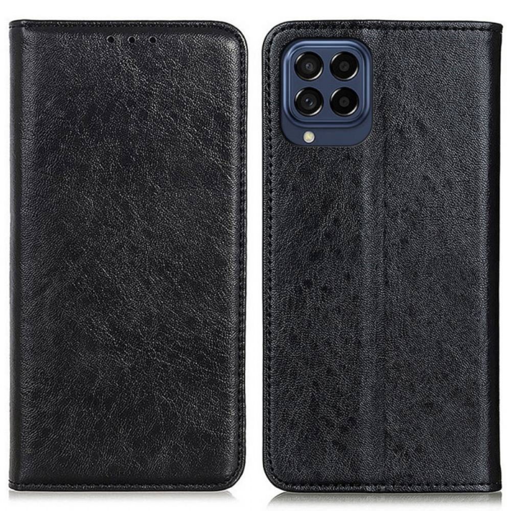 Schutzhülle Für Samsung Galaxy M53 5G Flip Case Lederstruktur