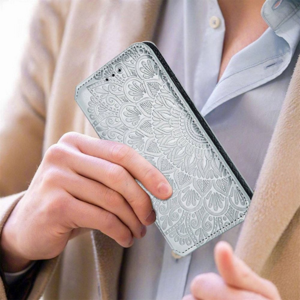 Schutzhülle Für Samsung Galaxy M53 5G Flip Case Mandalas