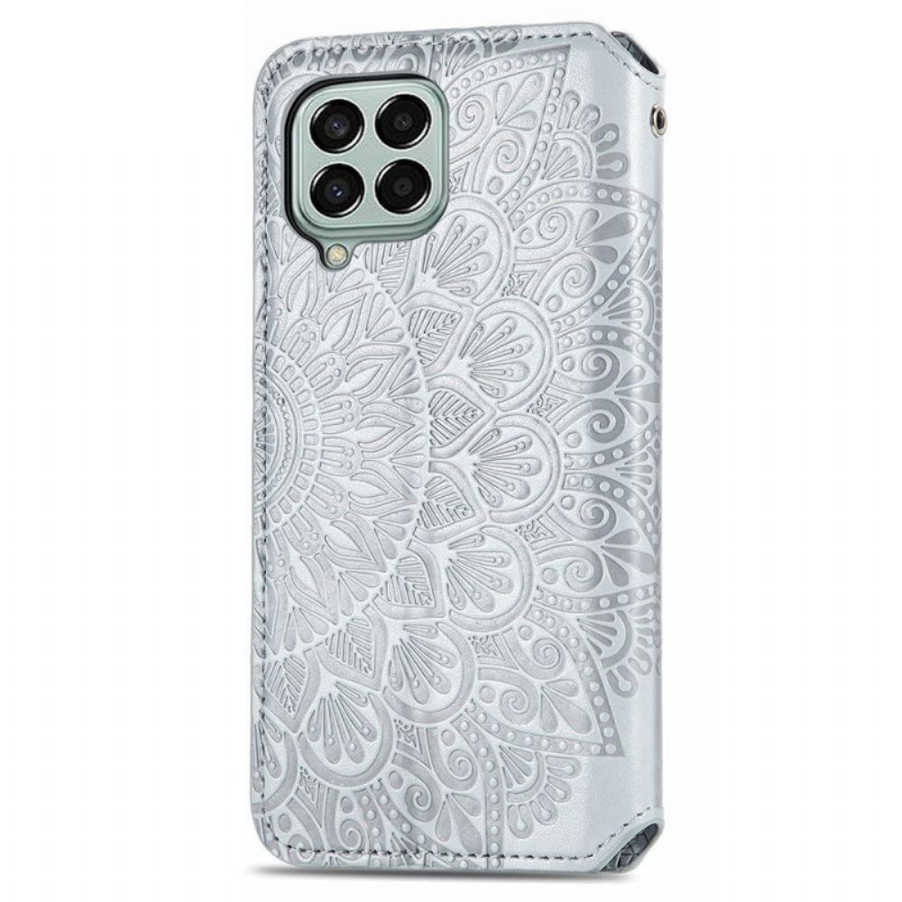 Schutzhülle Für Samsung Galaxy M53 5G Flip Case Mandalas