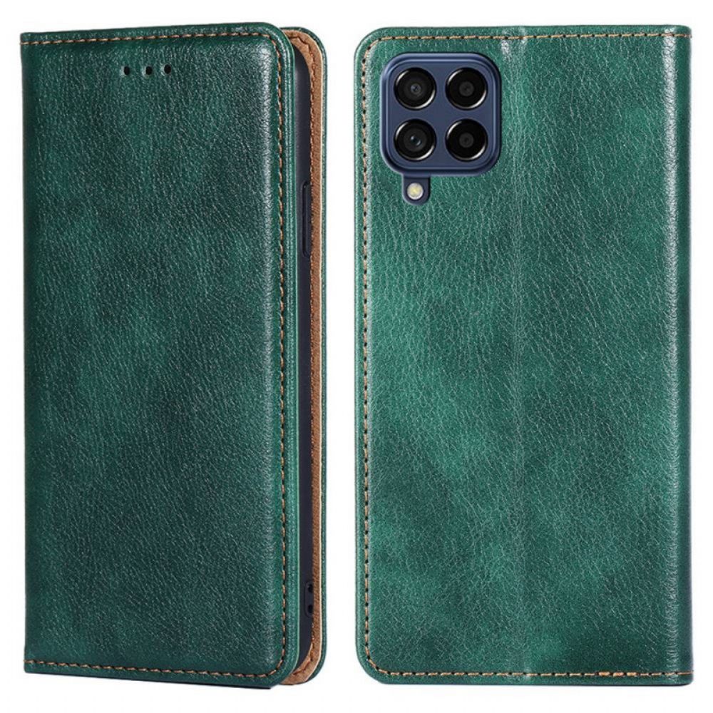 Schutzhülle Für Samsung Galaxy M53 5G Flip Case Retro Kunstleder