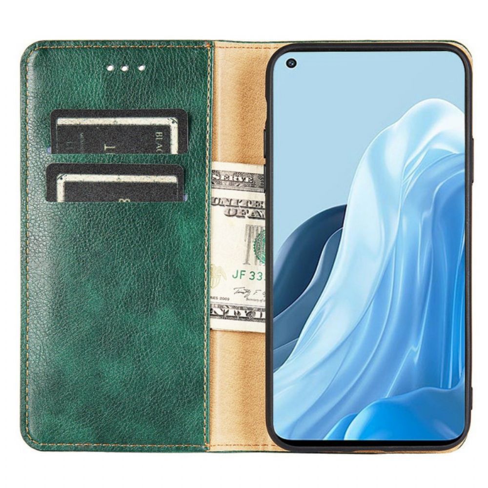 Schutzhülle Für Samsung Galaxy M53 5G Flip Case Retro Kunstleder