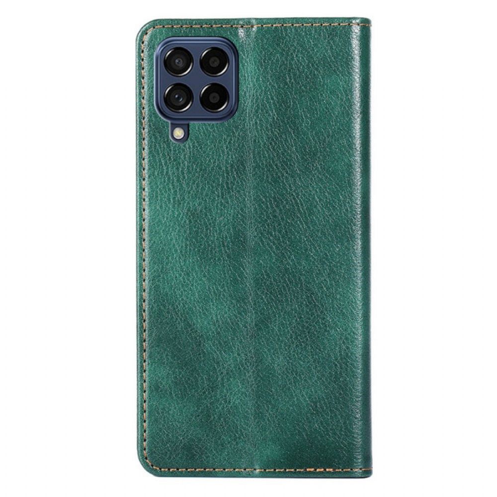 Schutzhülle Für Samsung Galaxy M53 5G Flip Case Retro Kunstleder