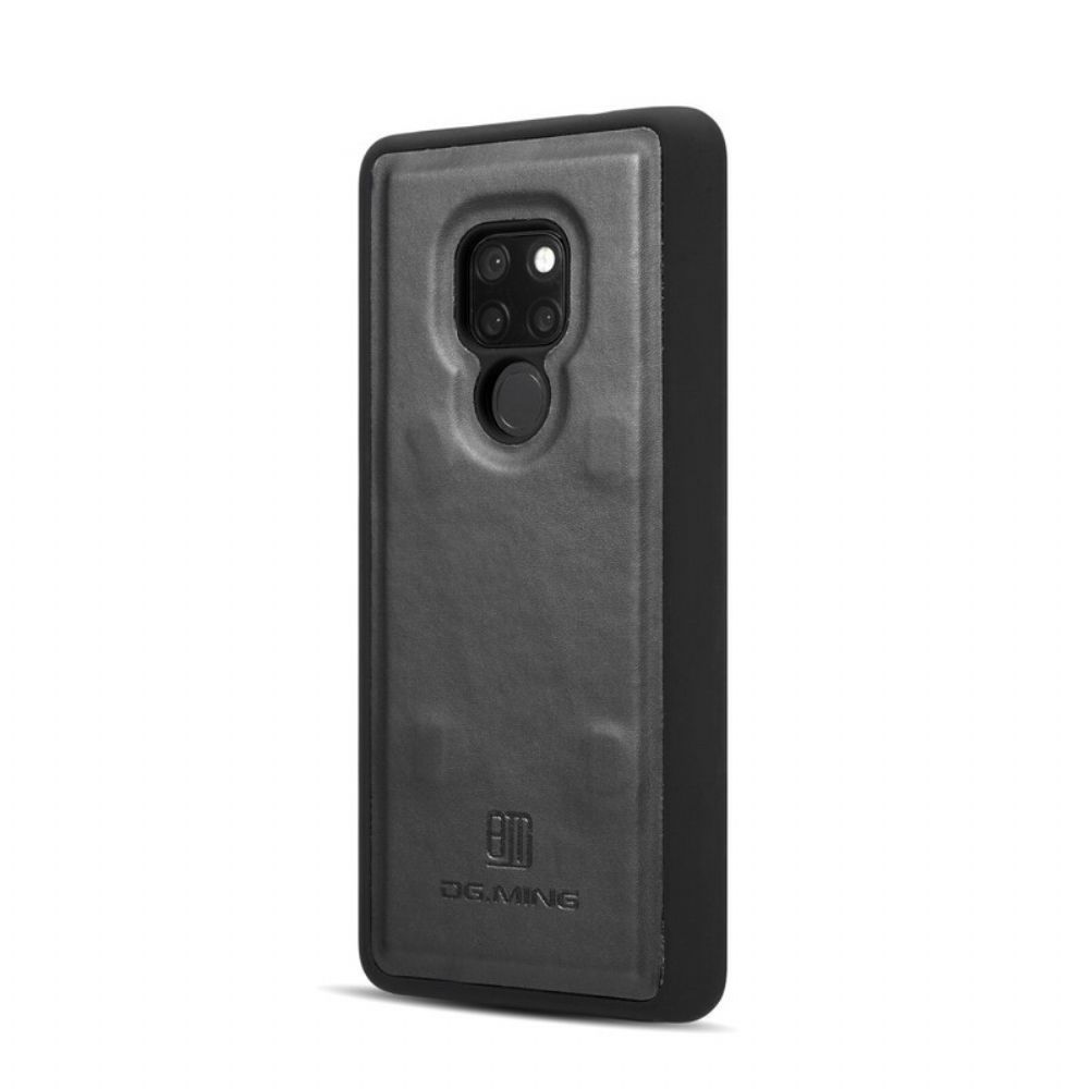 Flip Case Für Huawei Mate 20 Dg Glattleder-effekt. Ming Abnehmbar