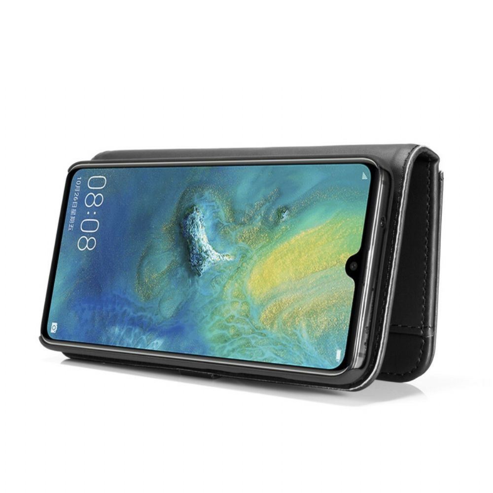 Flip Case Für Huawei Mate 20 Dg Glattleder-effekt. Ming Abnehmbar