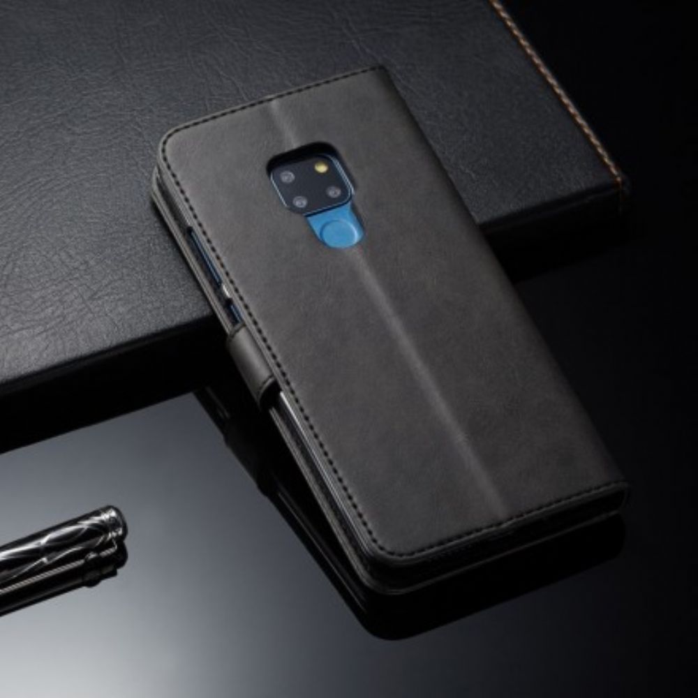 Flip Case Für Huawei Mate 20 Lc.imeeke Ledereffekt