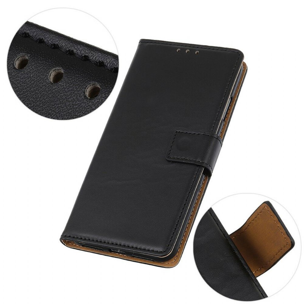 Flip Case Für Poco X3 / X3 Pro / X3 NFC Einfaches Kunstleder