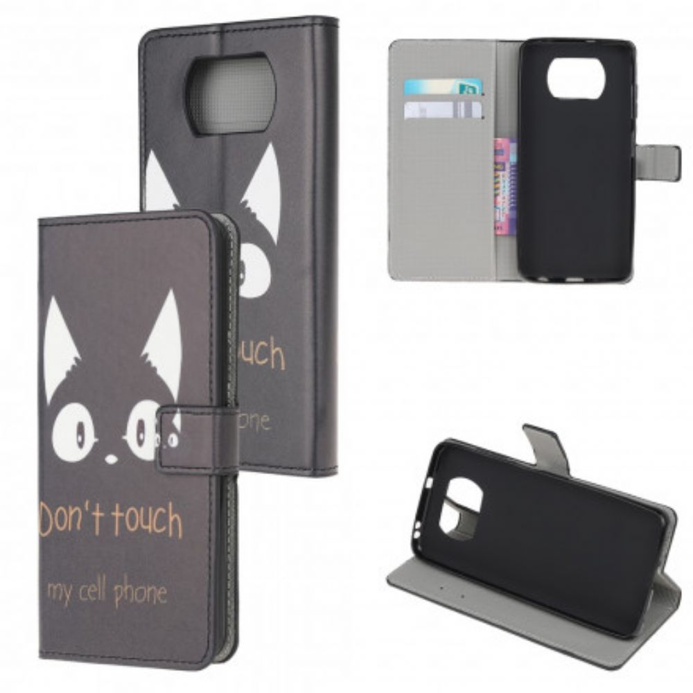 Flip Case Für Poco X3 / X3 Pro / X3 NFC Fass Mein Handy Nicht An