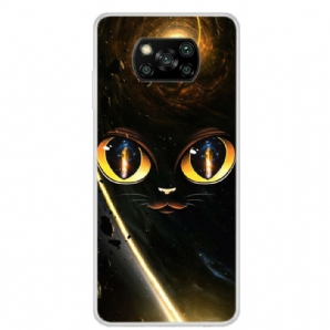 Handyhülle Für Poco X3 / X3 Pro / X3 NFC Galaxy-katze