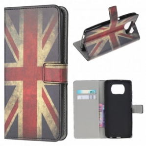 Lederhüllen Für Poco X3 / X3 Pro / X3 NFC England-flagge