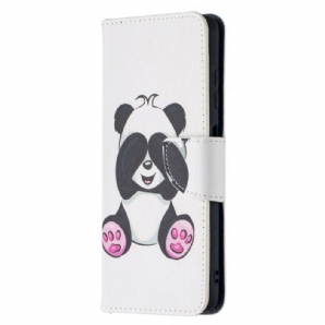 Lederhüllen Für Poco X3 / X3 Pro / X3 NFC Panda-spaß