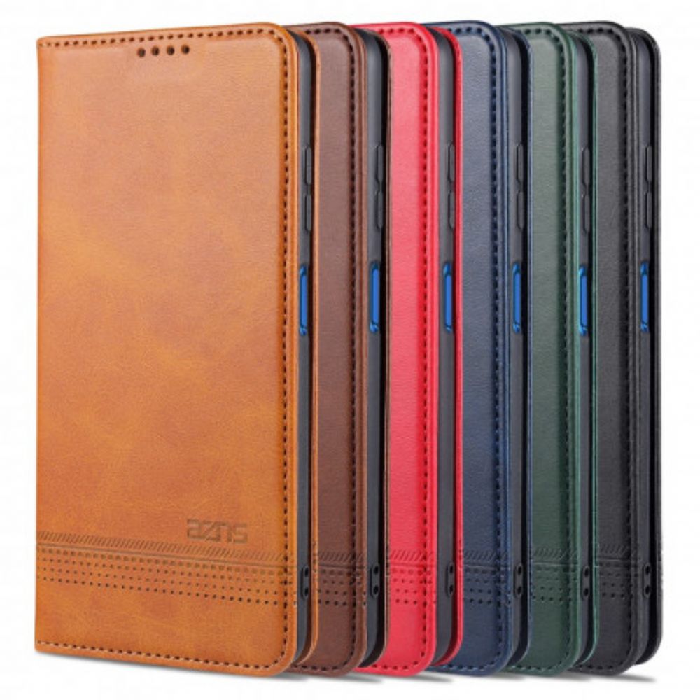 Schutzhülle Für Poco X3 / X3 Pro / X3 NFC Flip Case Azns-lederstil