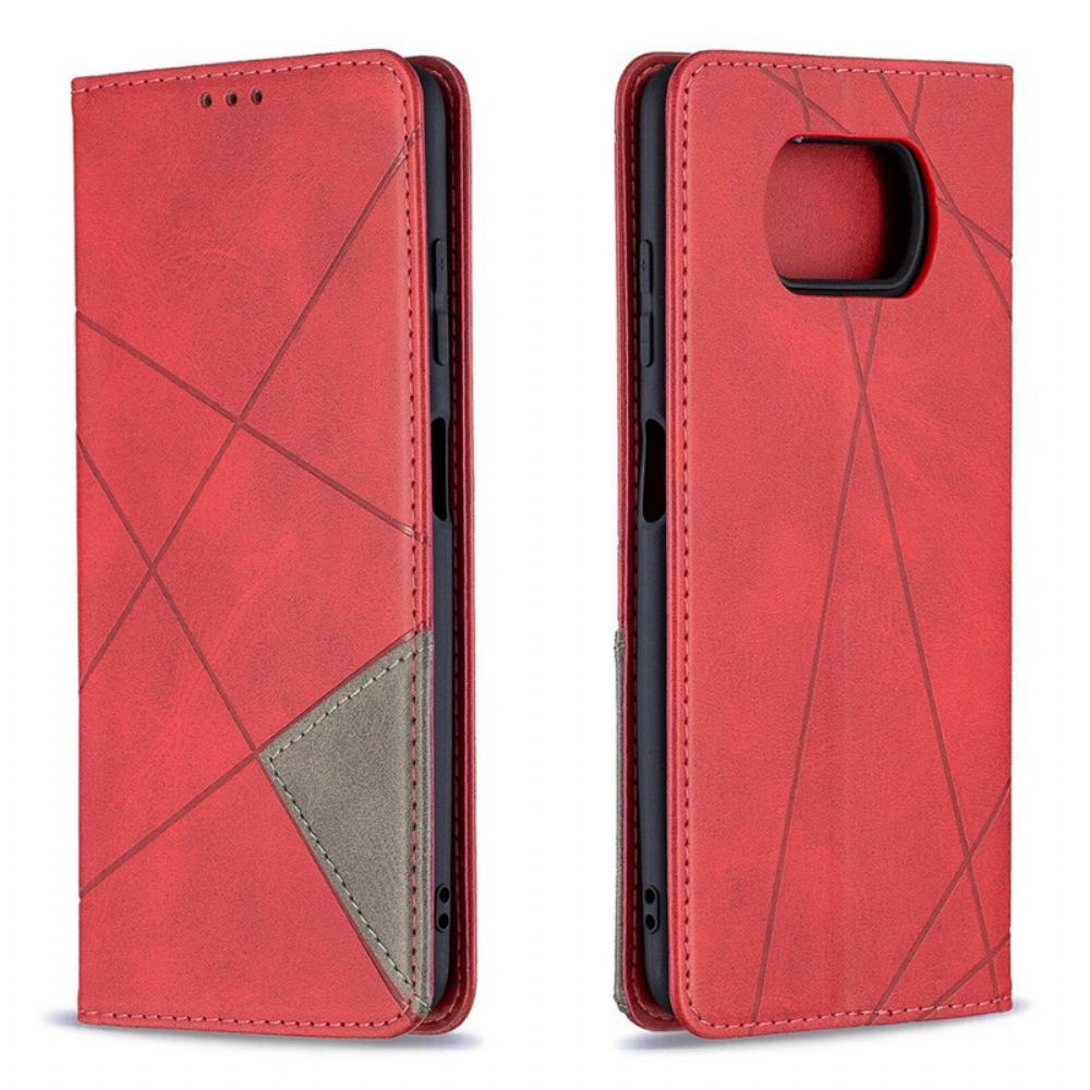 Schutzhülle Für Poco X3 / X3 Pro / X3 NFC Flip Case Künstlerstil