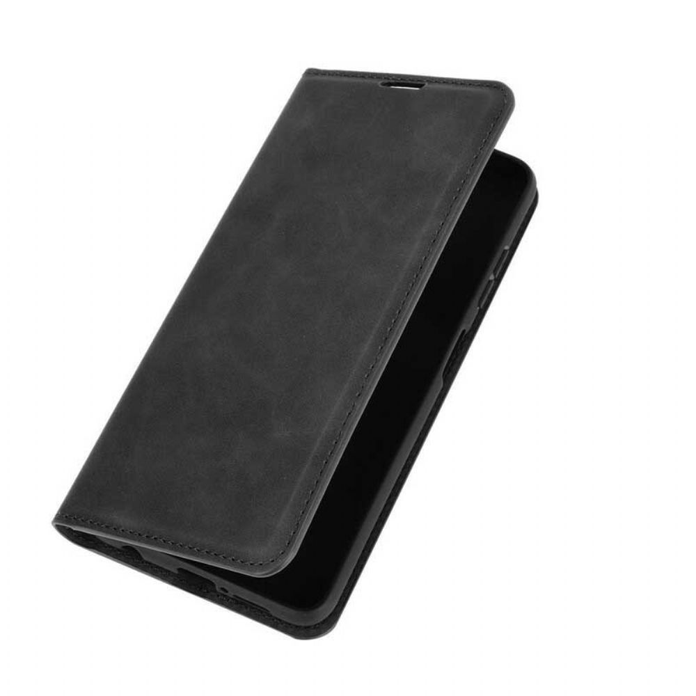 Schutzhülle Für Poco X3 / X3 Pro / X3 NFC Flip Case Weicher Ledereffekt