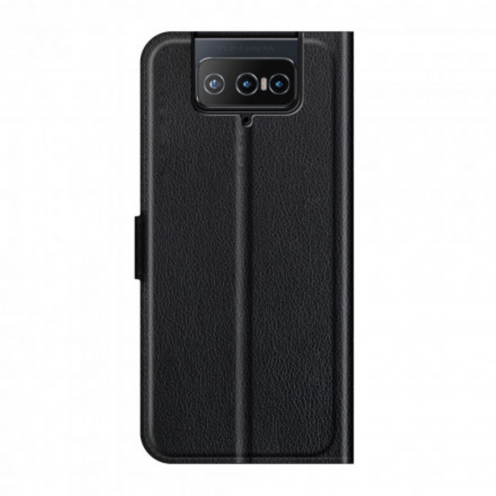 Flip Case Für Asus Zenfone 8 Flip Flip Case Klassisches Kunstleder