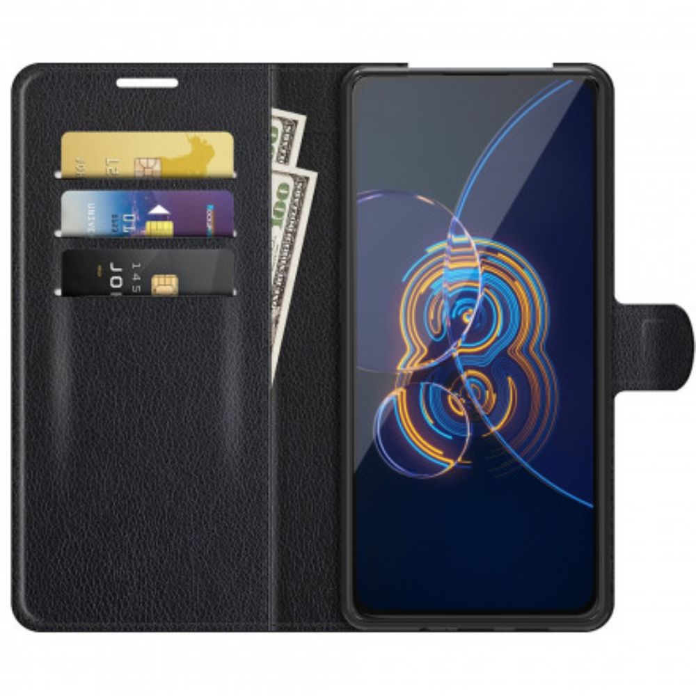 Flip Case Für Asus Zenfone 8 Flip Flip Case Klassisches Kunstleder