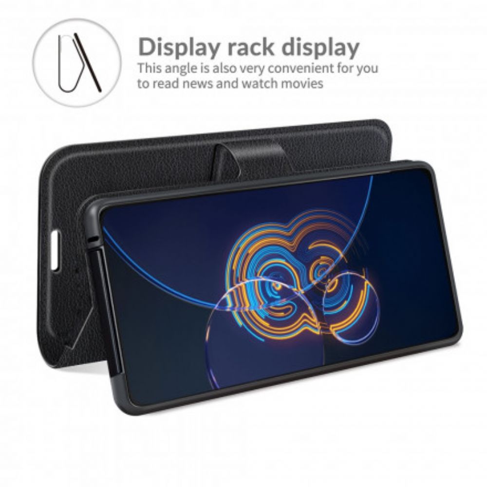 Flip Case Für Asus Zenfone 8 Flip Flip Case Klassisches Kunstleder