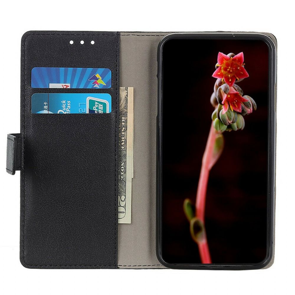 Flip Case Für Asus Zenfone 8 Flip Flip Case Klassisches Kunstleder