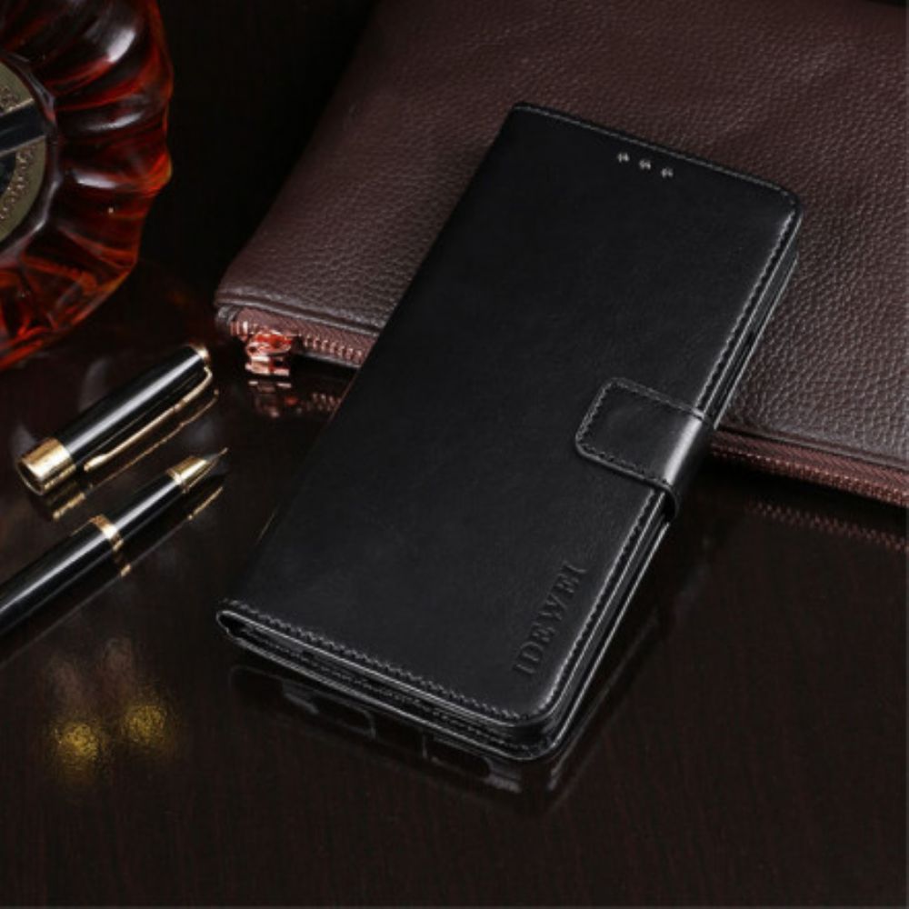 Flip Case Für Asus Zenfone 8 Flip Flip Case Kunstleder Idewei