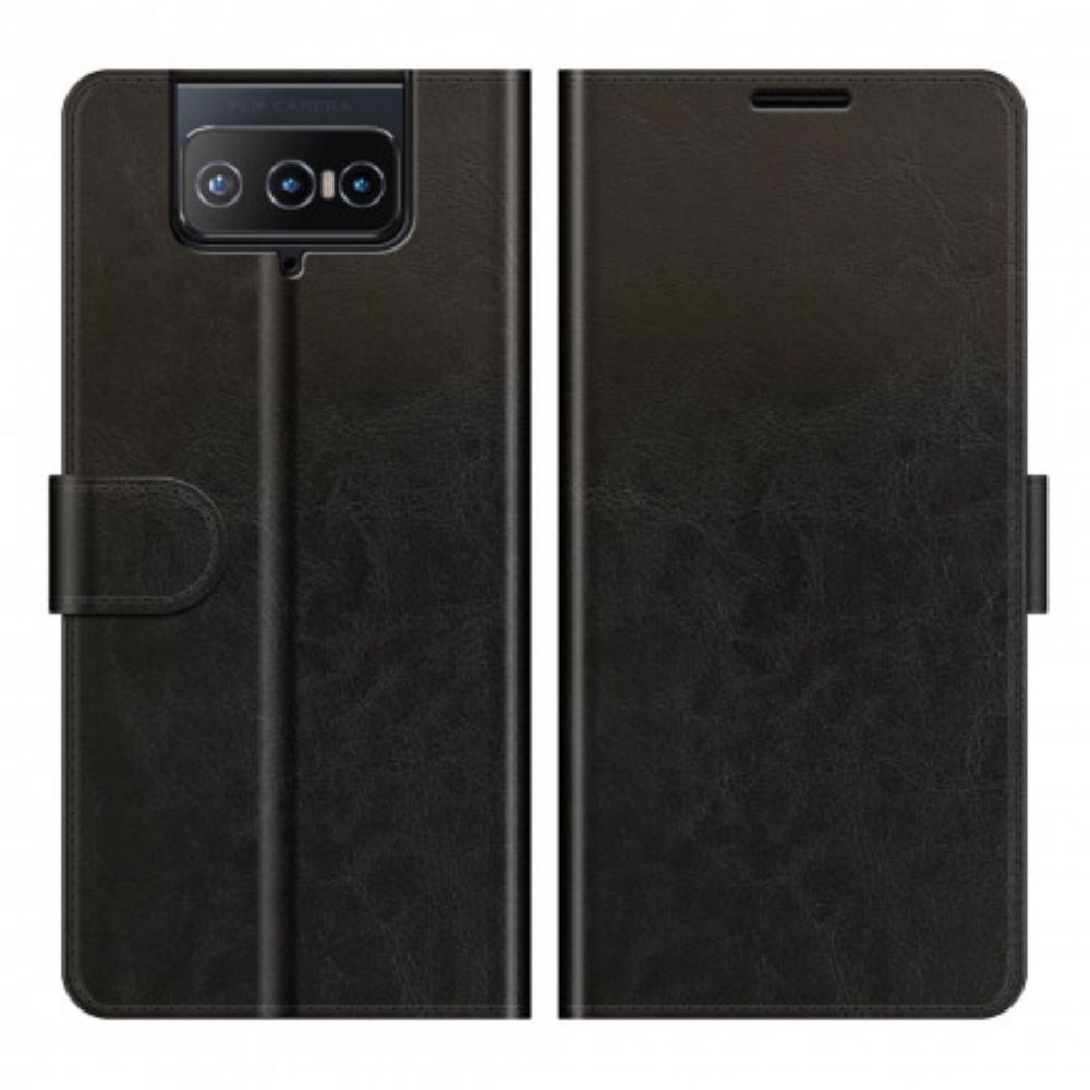 Flip Case Für Asus Zenfone 8 Flip Flip Case Ultra Kunstleder