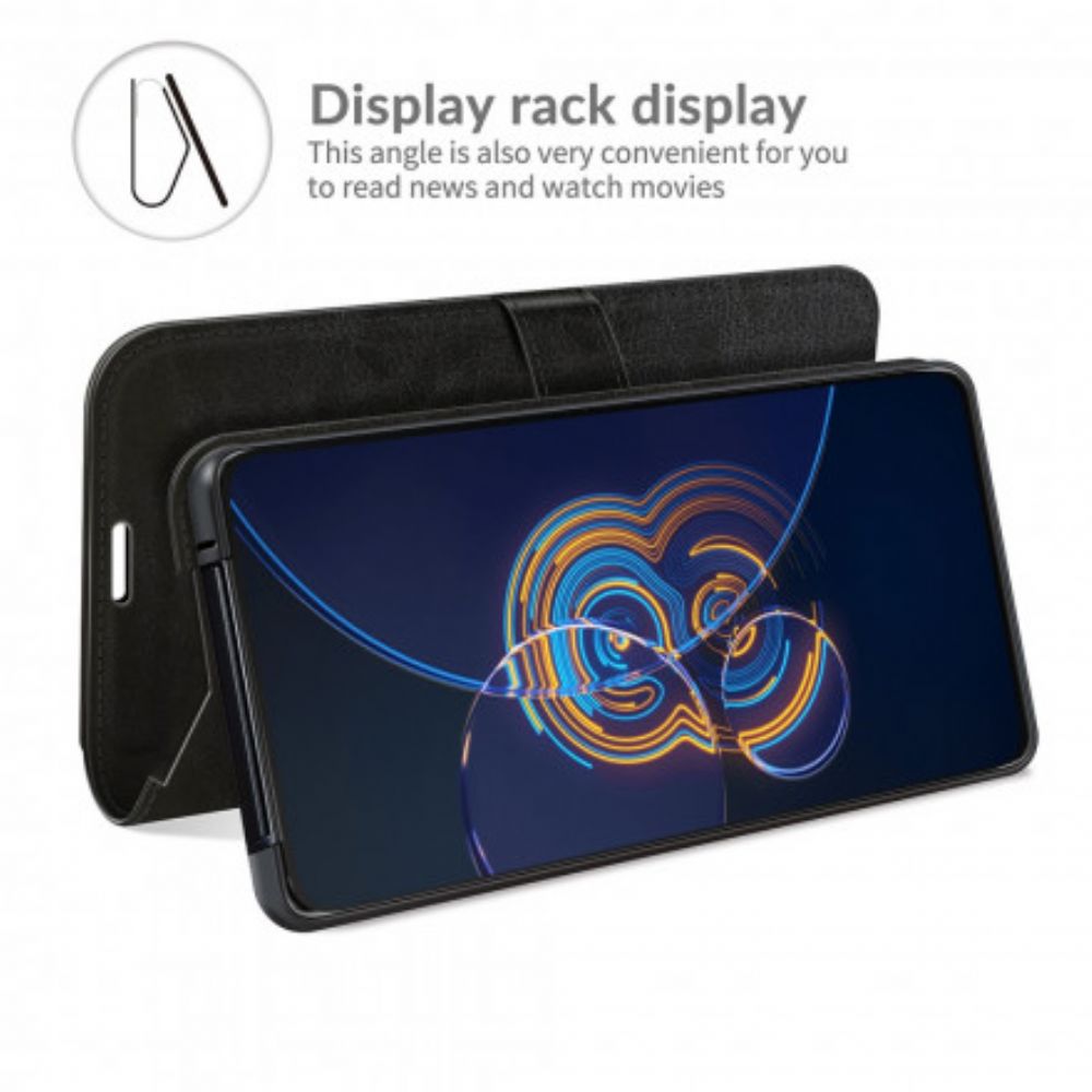 Flip Case Für Asus Zenfone 8 Flip Flip Case Ultra Kunstleder