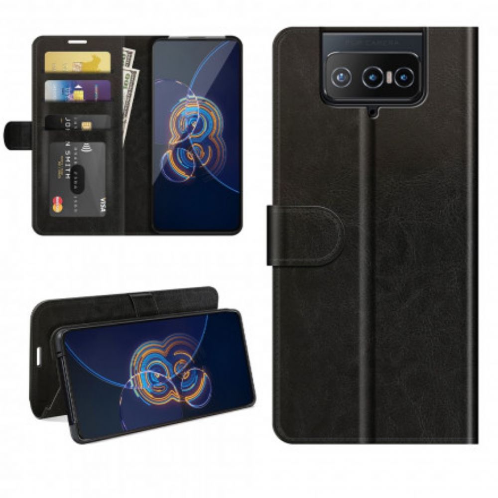 Flip Case Für Asus Zenfone 8 Flip Flip Case Ultra Kunstleder