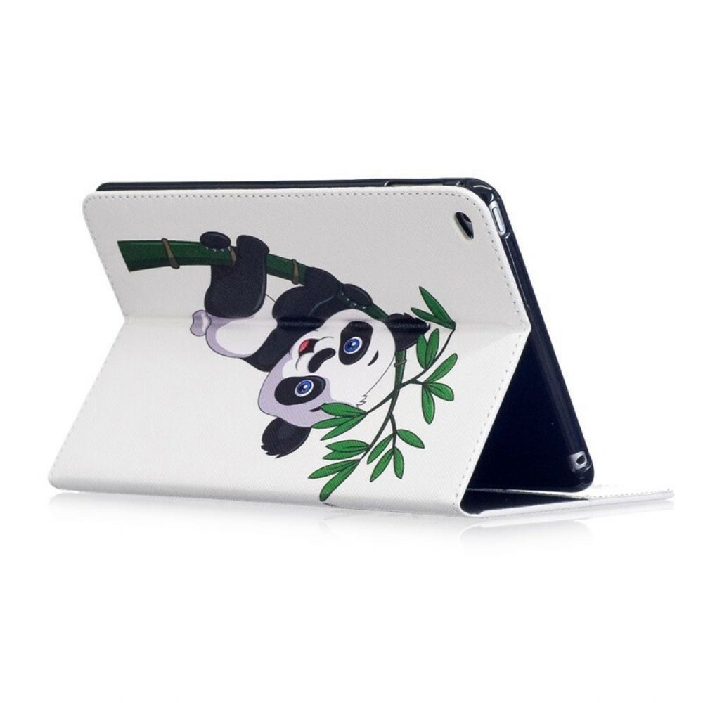 Flip Case Für iPad Mini 4 Panda Auf Bambus