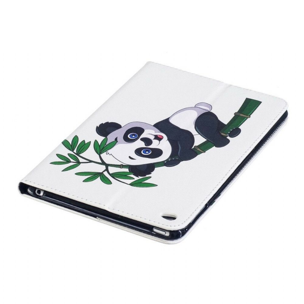 Flip Case Für iPad Mini 4 Panda Auf Bambus