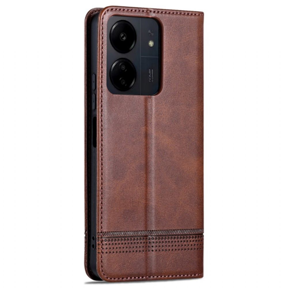 Flip Case Für Poco C65 Azns