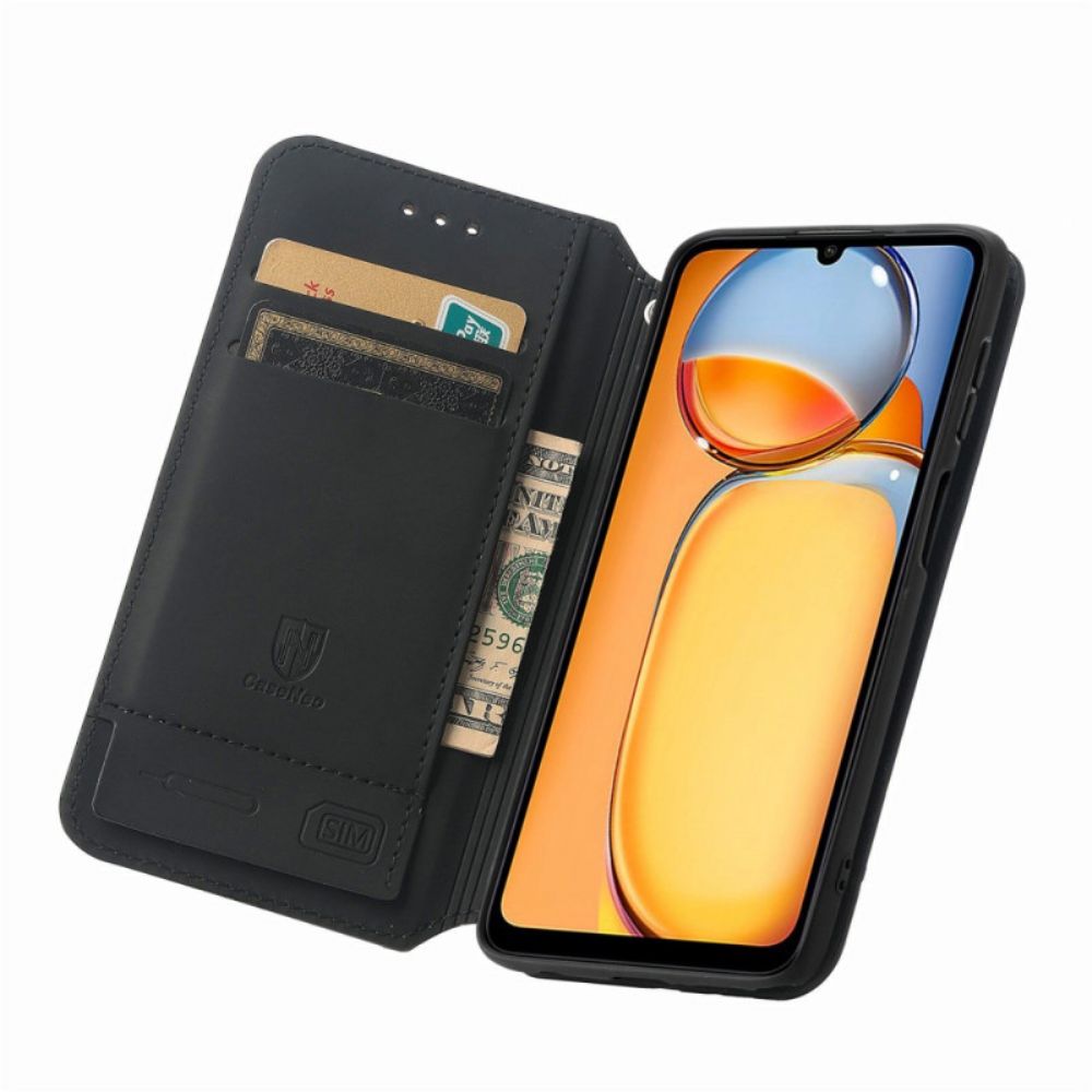 Flip Case Poco C65 Caseneo Rfid-blockierung